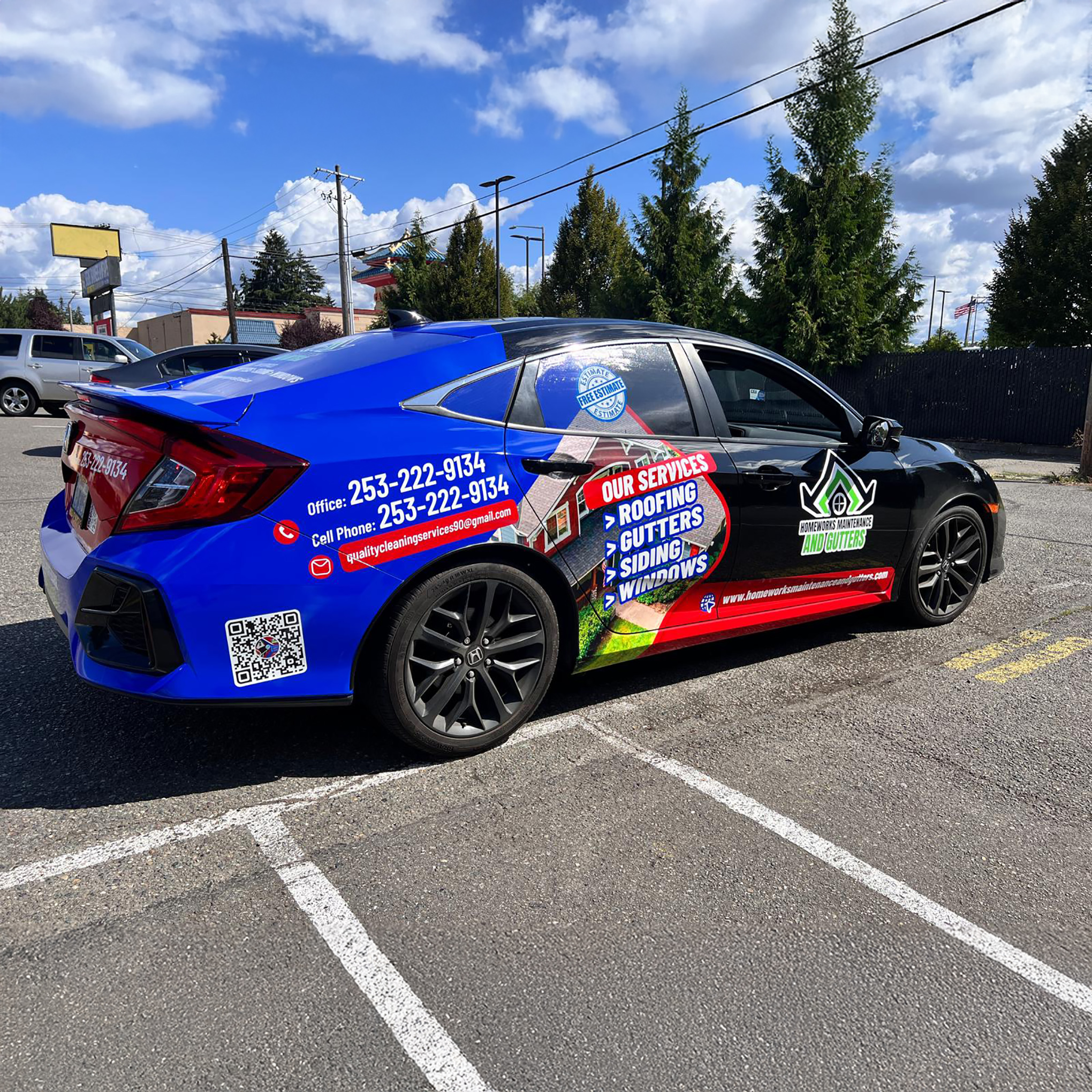 Car Wraps and Vehicle Graphics Serving in Lakewood, WA